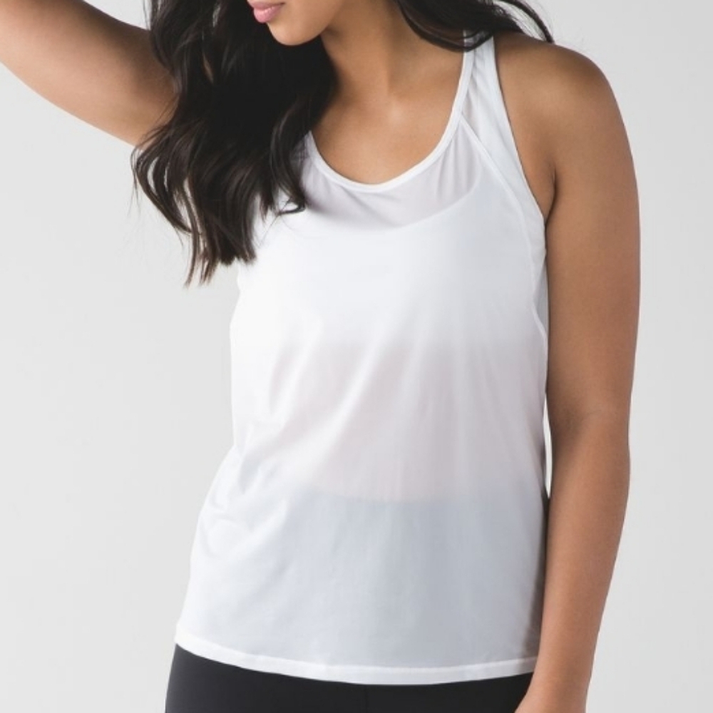 lululemon athletica | White Tank Top